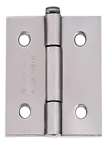 Dobradiça Canto Ferro Polido 2 Pol Silvana 850x2 Kit 24 Pç