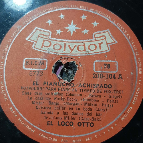 Pasta El Loco Otto Polydor C241