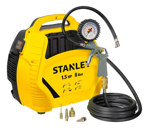 Compresor Sin Tanque Con Kit De Aire  1.5hp Stc595 Stanley