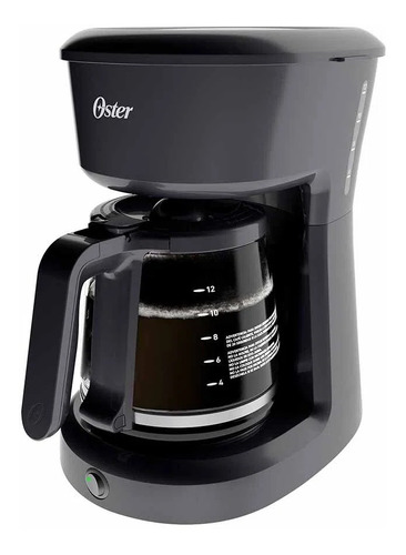 Cafetera Oster 12 Tazas Color Negro
