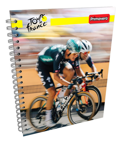 Cuaderno Argollado Grande Pasta Dura Tour De Francia Ciclist