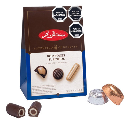 Bombones Surtidos De Chocolate 150g La Ibérica