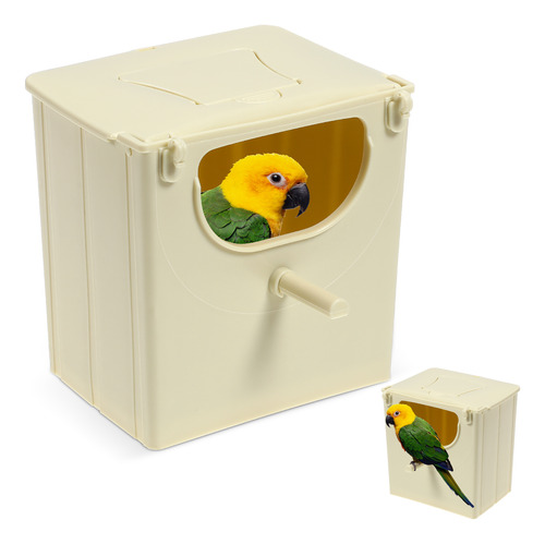 Cajas Colgantes De Plástico Para Criar Pájaros, 2 Unidades