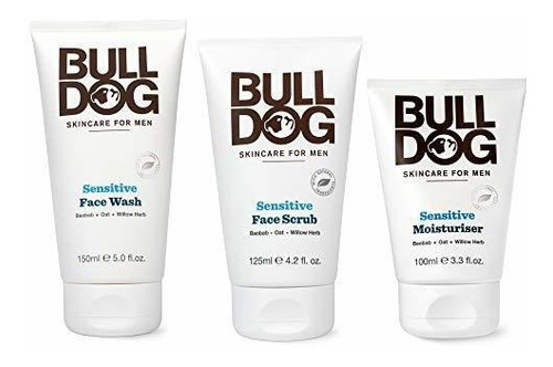 Bulldog Mens Cuidado De La Piel Y Aseo Kit De Cara Completa 