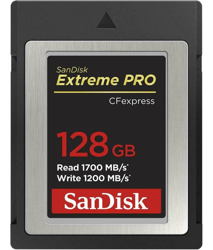 Tarjeta De Memoria Sandisk Extreme Pro 128gb Cfexpress Tipo