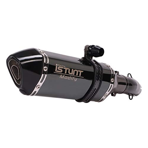 Sistema De Escape Medio Motocicleta Slip-on Muffler Pip...