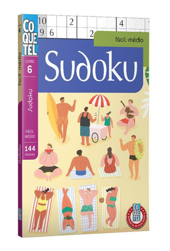 Livro Coquetel Sudoku Nível Fc/md Ed 06