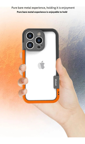 A Capa Protetora Com Moldura De Silicone É Adequada Para Iph
