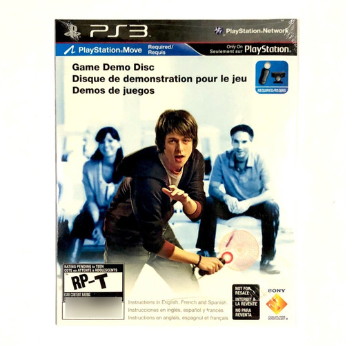 Playstation Move Demo Disc Volume 1 - Original Playstation 3