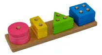 Comprar Juego De Encastre Didactico Juguete Encastrable Nena Niño
