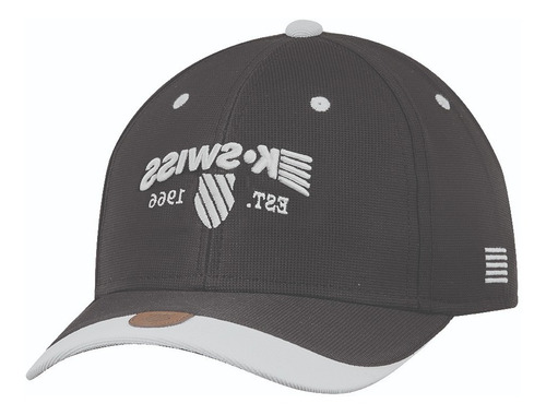 Gorra K.swiss Hombre Caballero, Negro, Textil.