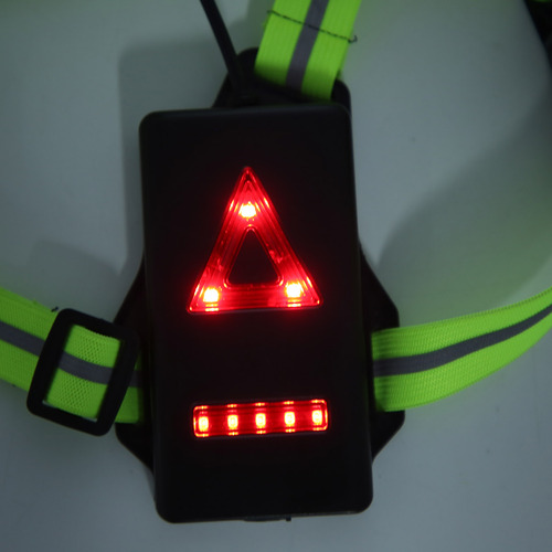 Lámpara De Pecho De Advertencia De Seguridad Para Correr De