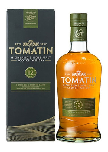 Whisky The Tomatin 12 Años Single Highland Malt X700cc