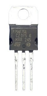 2 Piezas Transistor Stp75nf75 To-220 Original G3-4 Ric