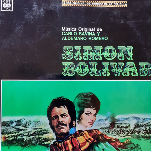 Vinilo Simon Bolivar (musica Original De La Pelicula)