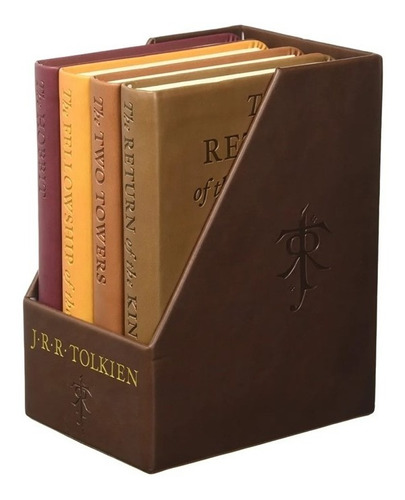 The Hobbit And The Lord Of The Rings Set De Libros (deluxe)