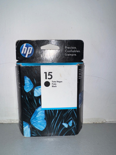 Cartucho Hp 15 C6615dl Color Negro De 25 Ml Negro