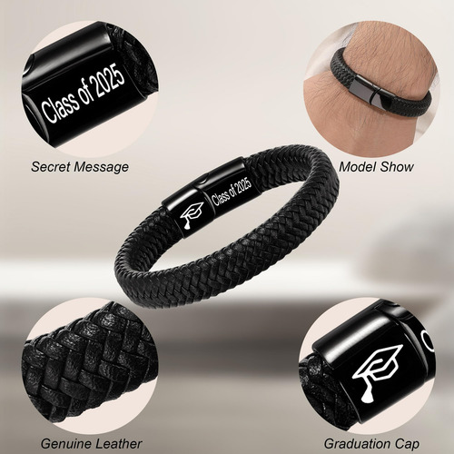 Regalos De Graduación De Btysun Para Un Brazalete De Cuero