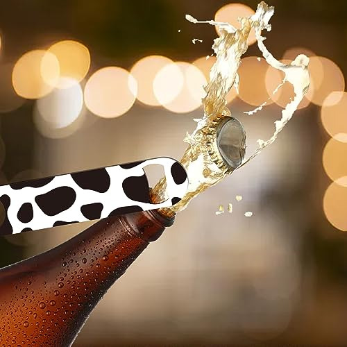 Abridor De Botellas Globleland Cow Art De Acero Inoxidable C