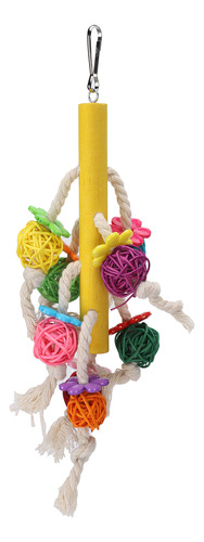 Bloques De Madera Para Morder, 8 Unidades, De Bird Swing Toy