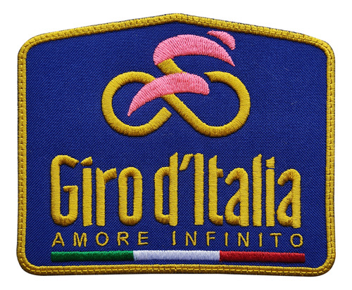 Parche Bordado Giro De Italia Amore Infinito Ciclismo Ruta E