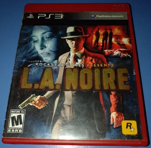 L.a. Noire Ps3 Juego Fisico La Noire Rockstar Games