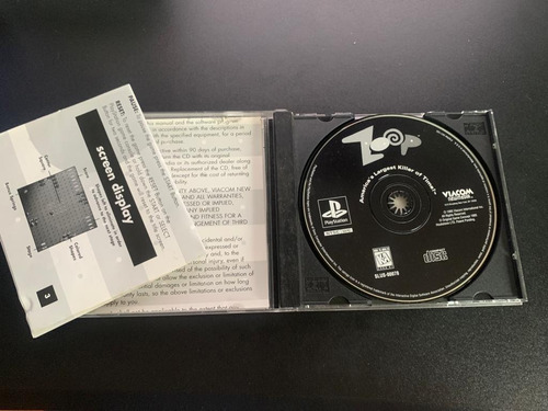 Zoop Playstation Ps1 Manual Dañado Con Disco (Usado)