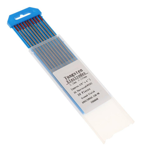 Imagen 5 de 9 de Electrodos De Soldadura De Tungsteno Rojo 3.2mm
