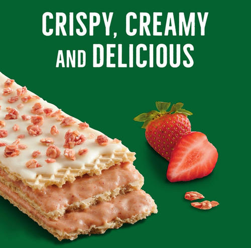 Nature Valley Crispy Creamy Strawberry Wafer Bars, 20 Ct.