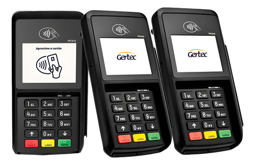 Combo 03 Pin Pads Gertec Ppc940 Preto Usb