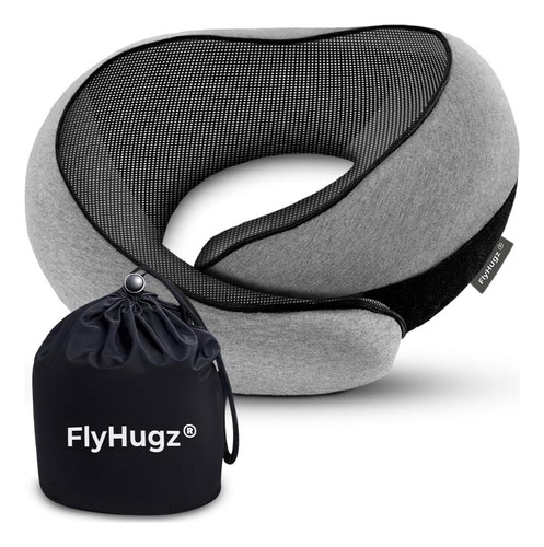 Almohada De Viaje Flyhugz Para Cuello - Espuma Memoria
