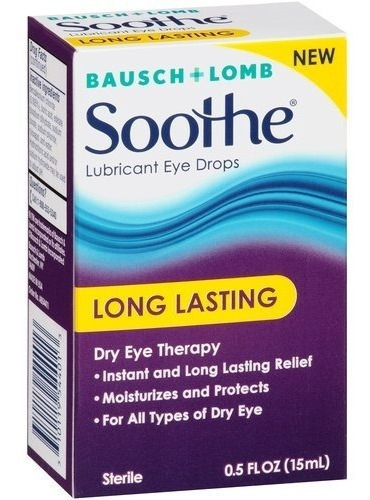 Gotas Lubricantes Para Ojos Bausch + Lomb 0.5 Onzas