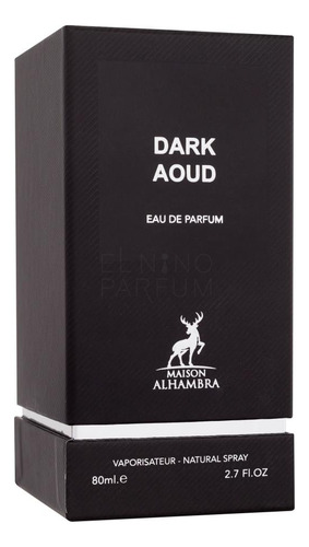 Perfume Maison Alhambra Dark Oud 80ml Edp