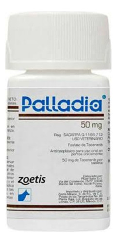 Palla-dia 50mg, 30 Tabletas