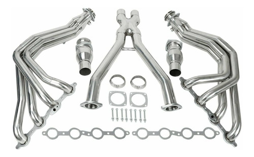 Nwadi Colector Escape Headers Pipe Kit Para