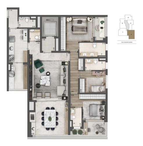 Imagem 23 de 24 de Apartamento À Venda No Bairro Brooklin Paulista - São Paulo/sp - O-18678-31154