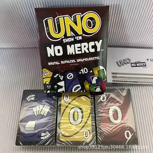 Juego De Cartas Infantil Uno No Mercy