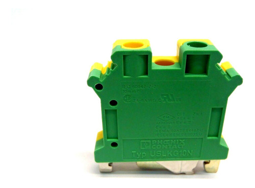 Phoenix Contact Uslkg 10 N Ground Modular Terminal Block Vvn