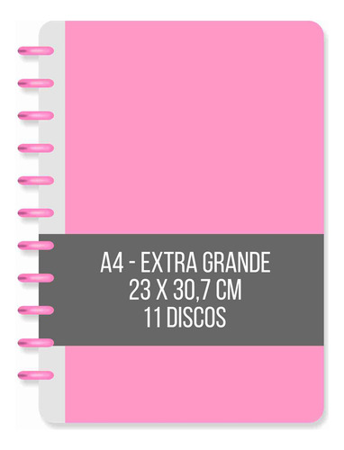 Caderno Disco 10 Matérias A4 Azul Borboletas