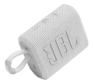 Bocina JBL Go 3 portátil con bluetooth white