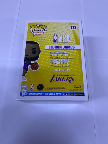 Lebron James 172 Nba Lakers Funko Pop Original Nuevo