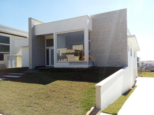 Casa Residencial À Venda, Condominio Fazenda Palmeiras Imperiais, Salto. - Ca1180