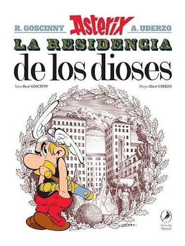 Libro 17. Asterix La Residencia De Los Dioses De Rene Goscin