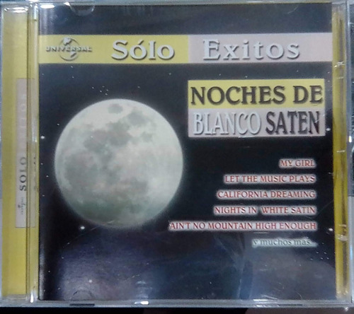 Noches De Blanco Saten Solo Exitos Cd Original Us Qqf. Ag Pb