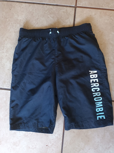 Malla Bermuda De Niño Talle 13/14 Marca Abercrombie