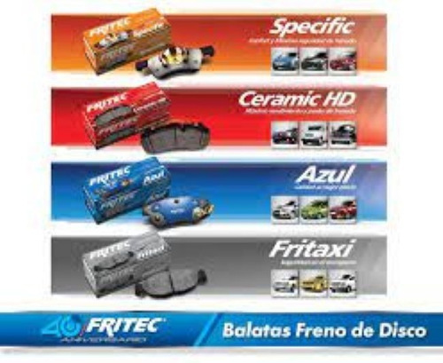 Juego Balatas Fritec Ram 700;fiat Strada;fiat Palio