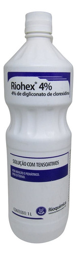 Riohex Clorexidina 4% Degermante 1000ml Rioquímica