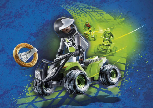 Playmobil Quad City Action 71093, 18 Piezas