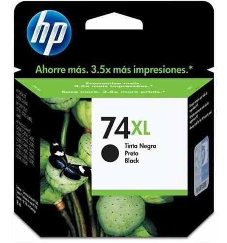 Cartucho Hp 74xl Jato De Tinta Preto 20ml - Cb336wb