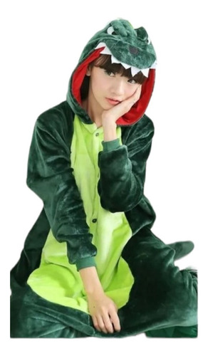 Pijama Y Disfraz Adulto Animales Dinosaurio Kigurumi